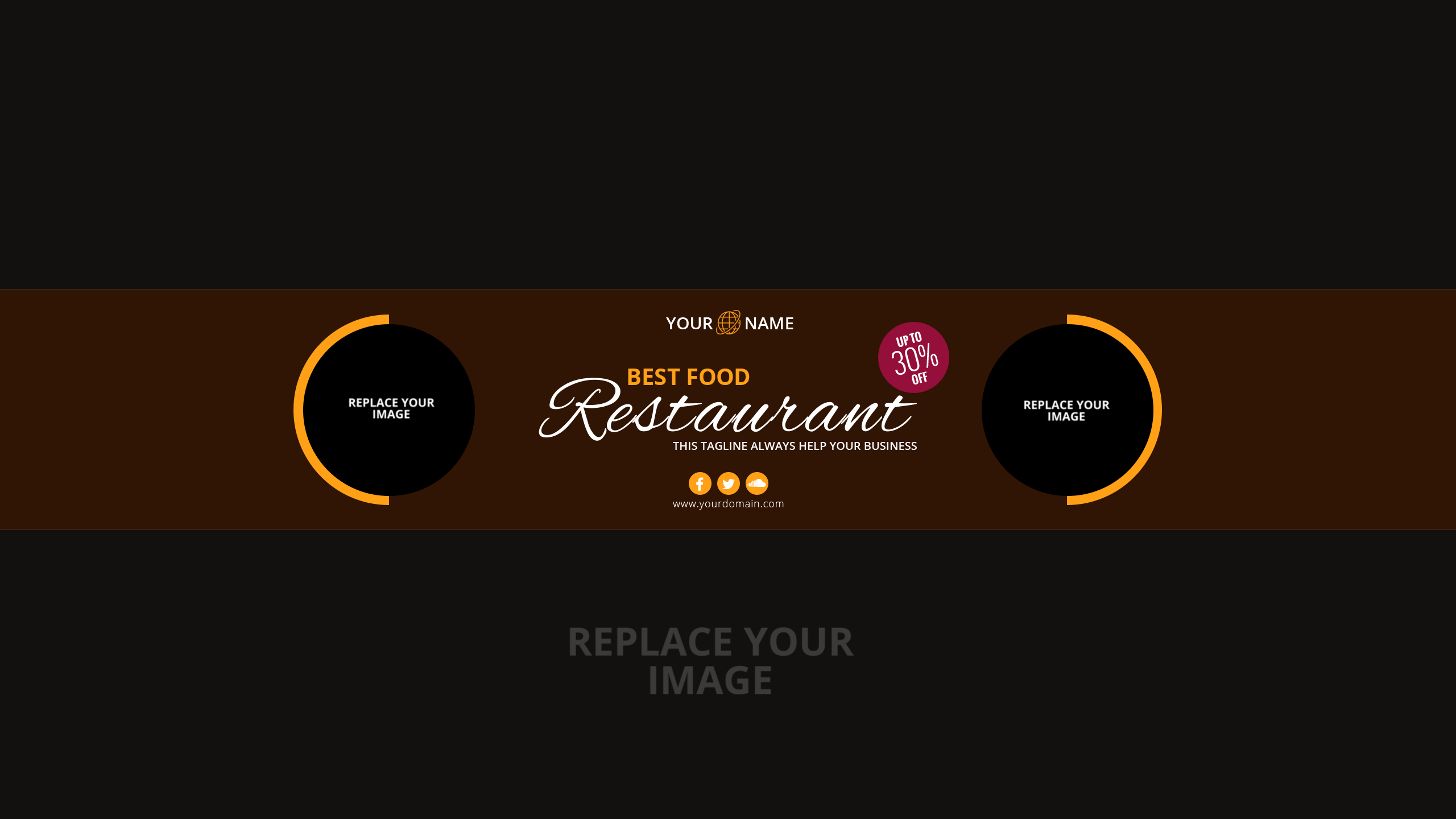 YouTube Cover Banner Template Free Download