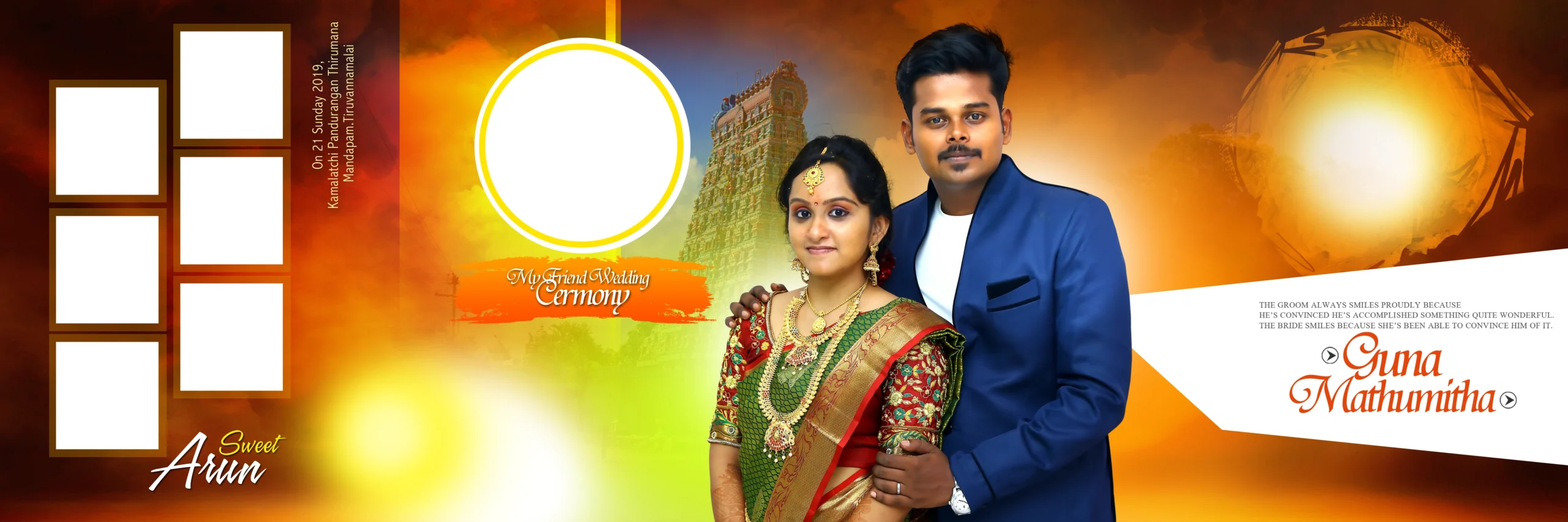 New wedding flex designs Download