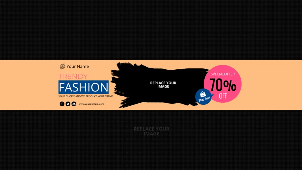Youtube Channel Art Template Free Download kumarannetwork